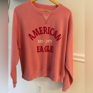 American Eagle Outfitters Coral Sweatshirt